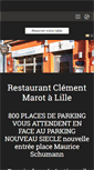 Mobile Screenshot of clement-marot.com